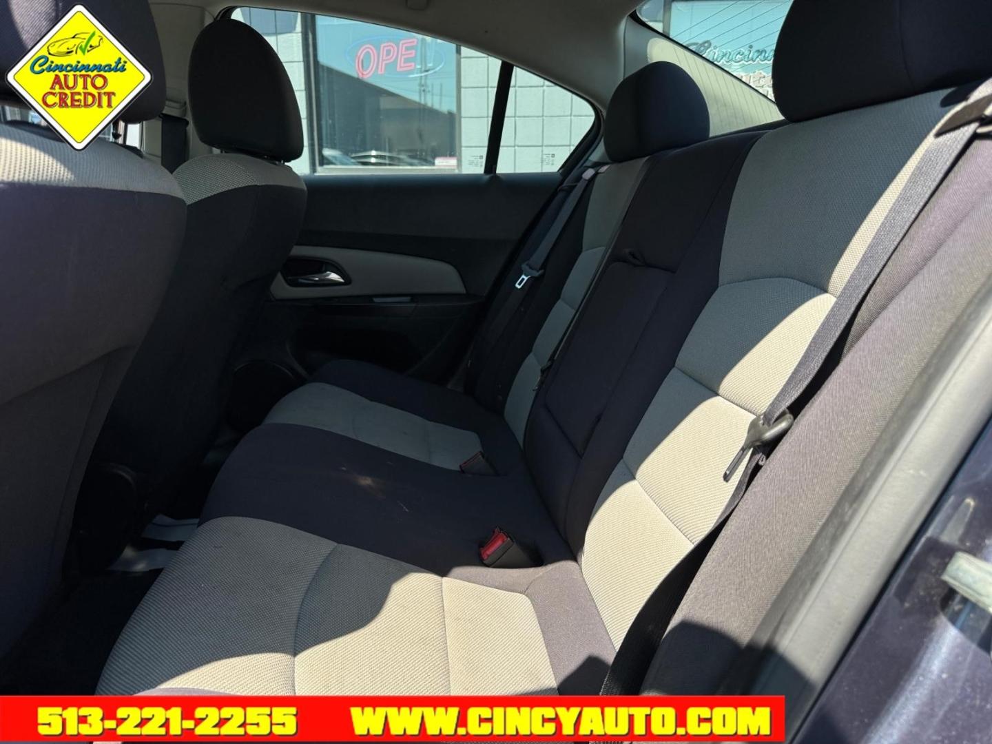 2013 Atlantis Blue Metallic Chevrolet Cruze LS Auto (1G1PA5SH5D7) with an 1.8L Ecotec 1.8L Flex Fuel I4 138hp 125ft. lbs. Sequential Multiport Fuel Injection engine, 6-Speed Shiftable Automatic w/Overdrive transmission, located at 2813 Gilbert Avenue, Cincinnati, OH, 45206, (513) 221-2255, 39.130219, -84.489189- Photo#4