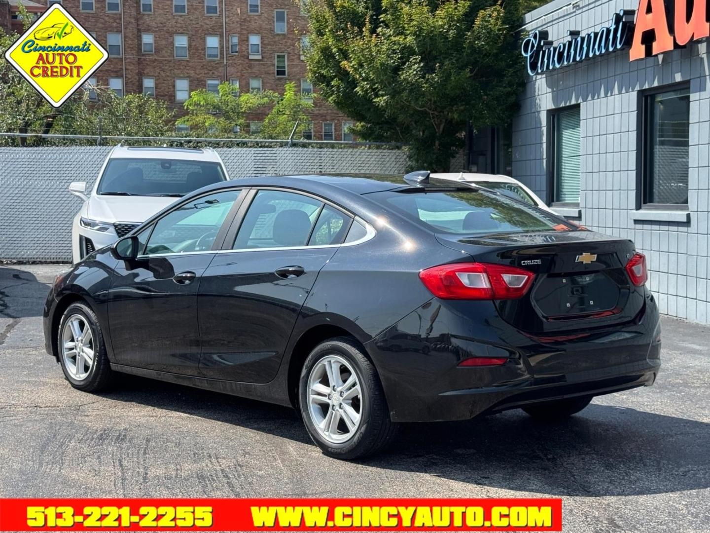 2016 Mosaic Black Metallic Gb8 Chevrolet Cruze LT Auto (1G1BE5SM4G7) with an 1.4L 1.4L Turbo I4 153hp 177ft. lbs. Direct Injection engine, 6-Speed Shiftable Automatic transmission, located at 2813 Gilbert Avenue, Cincinnati, OH, 45206, (513) 221-2255, 39.130219, -84.489189- Photo#2