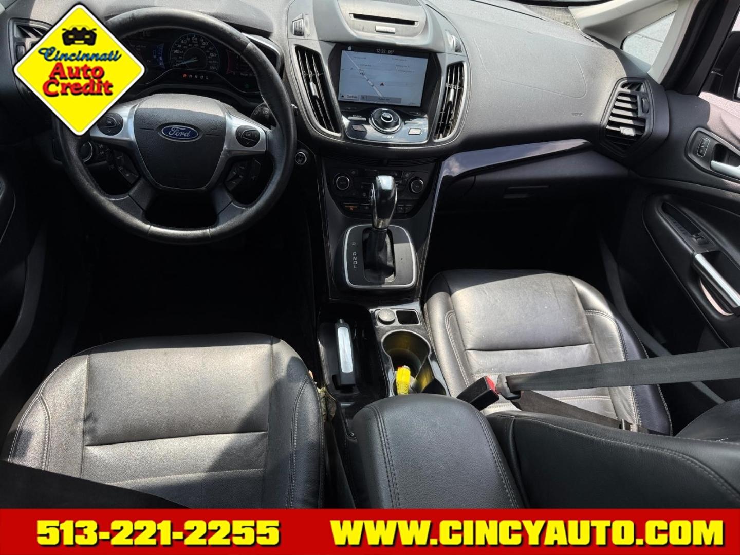 2017 Shadow Black G1 Ford C-MAX Energi Titanium (1FADP5FU7HL) with an 2.0L 2.0L Plug-in Hybrid I4 188hp Sequential Multiport Fuel Injection engine, CVT transmission, located at 5489 Dixie Highway, Fairfield, OH, 45014, (513) 221-2255, 39.333084, -84.523834- Photo#3