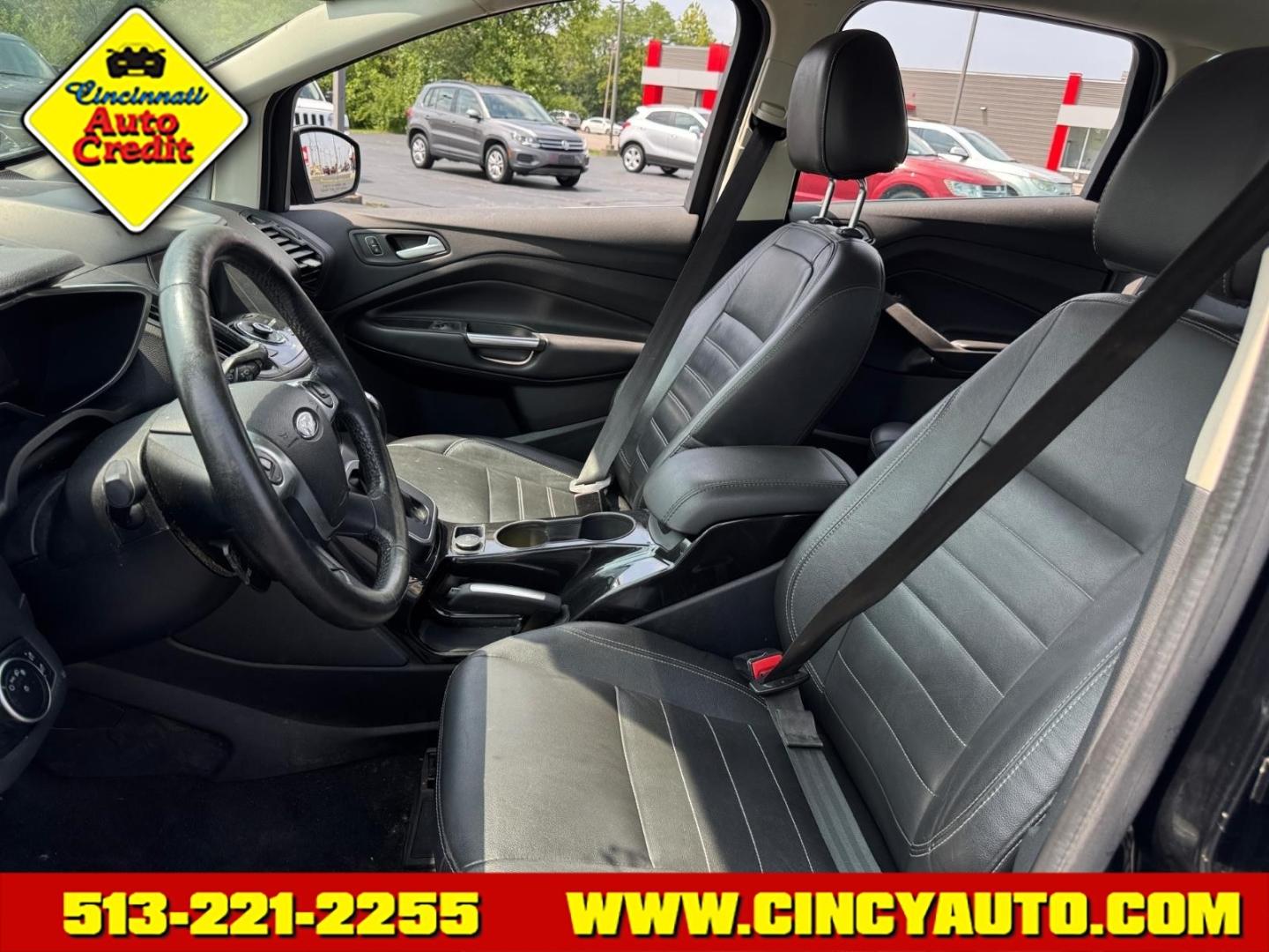 2017 Shadow Black G1 Ford C-MAX Energi Titanium (1FADP5FU7HL) with an 2.0L 2.0L Plug-in Hybrid I4 188hp Sequential Multiport Fuel Injection engine, CVT transmission, located at 5489 Dixie Highway, Fairfield, OH, 45014, (513) 221-2255, 39.333084, -84.523834- Photo#4