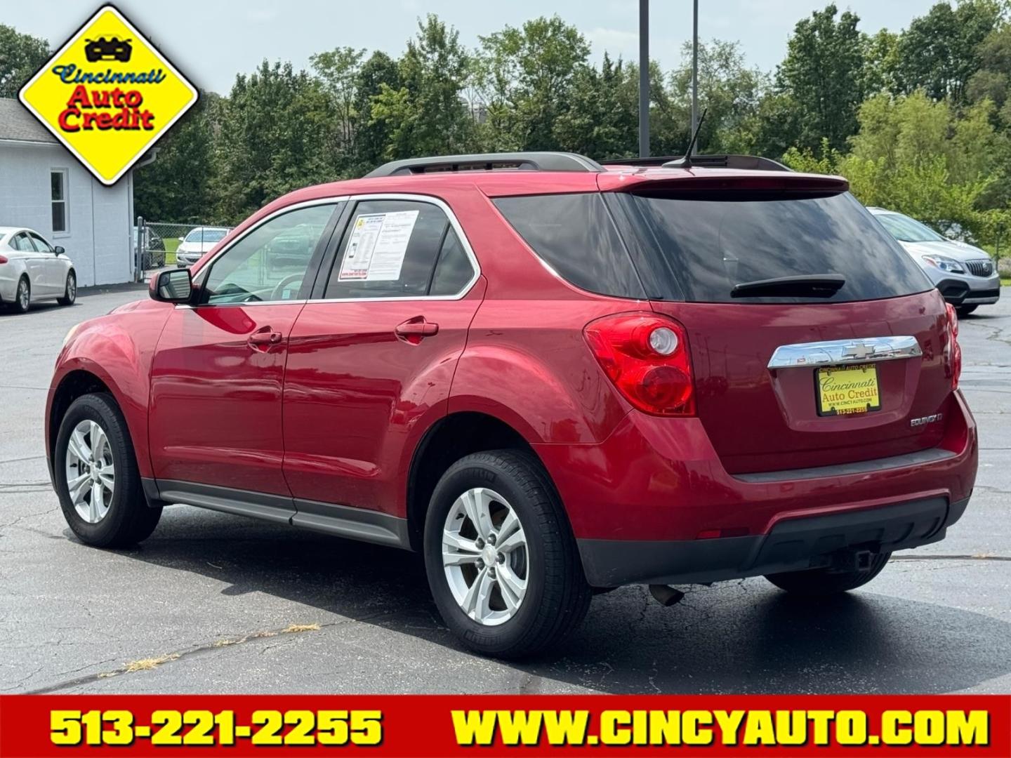 2014 Crystal Red Tintcoat Gbe Chevrolet Equinox LT (1GNALBEK9EZ) with an 2.4L 2.4L I4 182hp 172ft. lbs. Direct Injection engine, 6-Speed Shiftable Automatic transmission, located at 5489 Dixie Highway, Fairfield, OH, 45014, (513) 221-2255, 39.333084, -84.523834- Photo#2