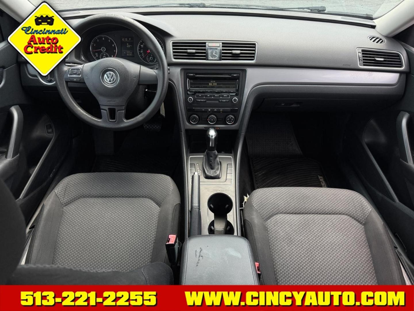 2014 Black A1a1 Volkswagen Passat 1.8T S (1VWAS7A34EC) with an 1.8L 1.8L Turbo I4 170hp 184ft. lbs. Fuel Injected engine, 6-speed Automatic with Tiptronic transmission, located at 5489 Dixie Highway, Fairfield, OH, 45014, (513) 221-2255, 39.333084, -84.523834- Photo#3