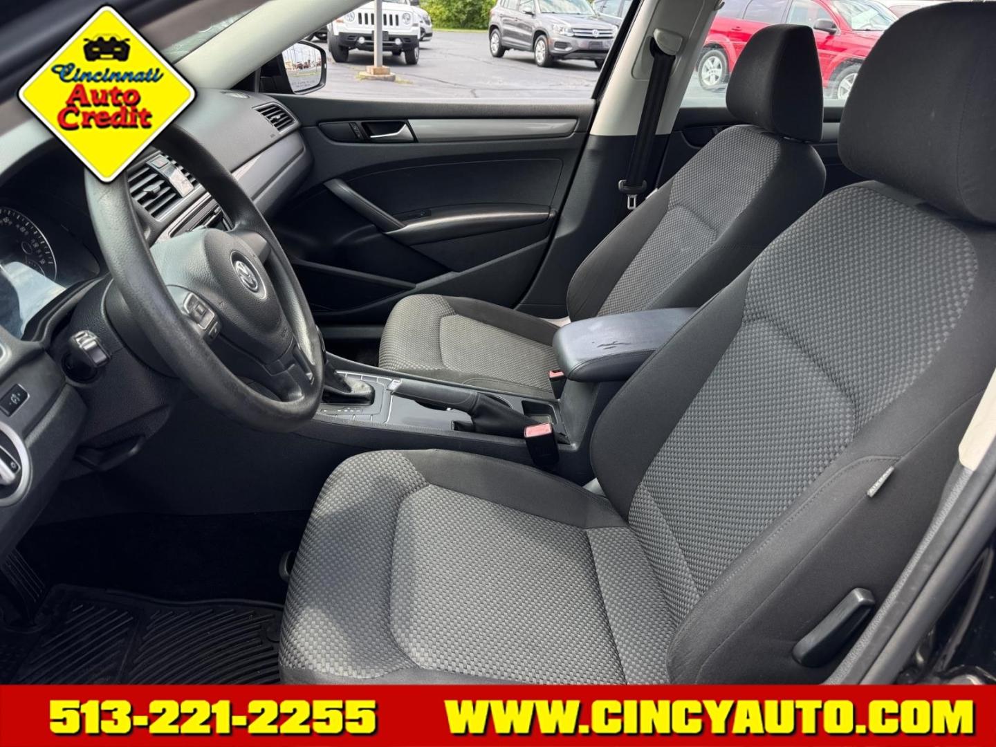 2014 Black A1a1 Volkswagen Passat 1.8T S (1VWAS7A34EC) with an 1.8L 1.8L Turbo I4 170hp 184ft. lbs. Fuel Injected engine, 6-speed Automatic with Tiptronic transmission, located at 5489 Dixie Highway, Fairfield, OH, 45014, (513) 221-2255, 39.333084, -84.523834- Photo#5