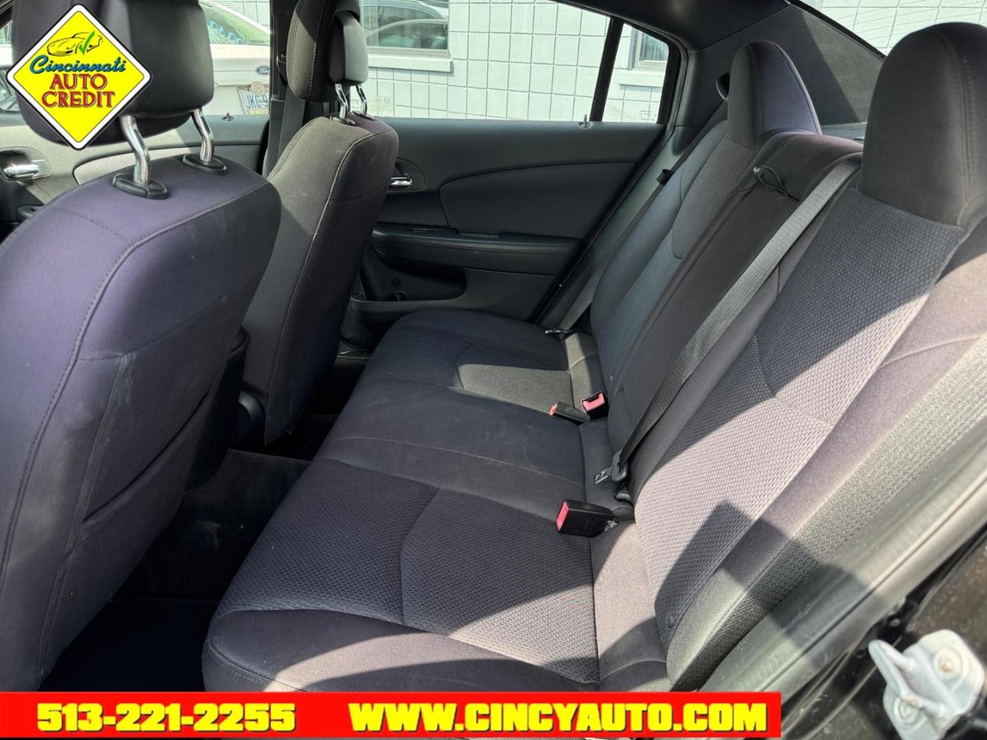 2012 Black Clear Coat Px8 Chrysler 200 Touring (1C3CCBBG1CN) with an 3.6L Pentastar 3.6L Flex Fuel V6 283hp 260ft. lbs. Sequential Multiport Fuel Injection engine, 6-Speed Shiftable Automatic transmission, located at 2813 Gilbert Avenue, Cincinnati, OH, 45206, (513) 221-2255, 39.130219, -84.489189- Photo#4