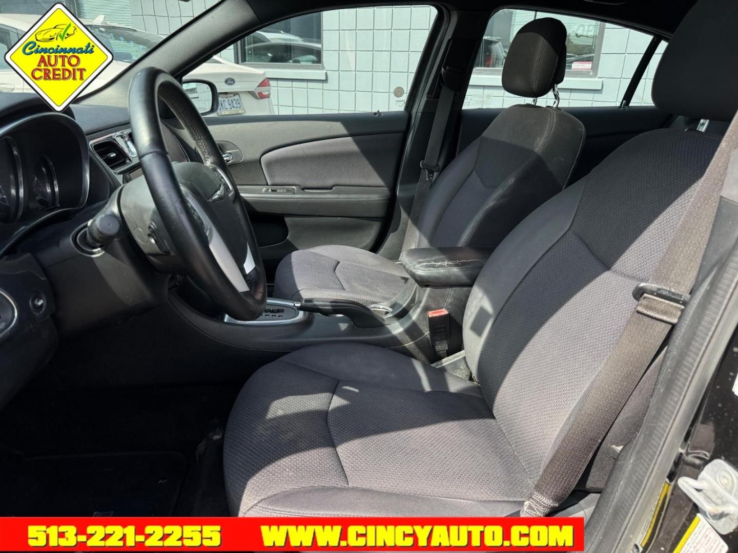 2012 Black Clear Coat Px8 Chrysler 200 Touring (1C3CCBBG1CN) with an 3.6L Pentastar 3.6L Flex Fuel V6 283hp 260ft. lbs. Sequential Multiport Fuel Injection engine, 6-Speed Shiftable Automatic transmission, located at 2813 Gilbert Avenue, Cincinnati, OH, 45206, (513) 221-2255, 39.130219, -84.489189- Photo#5