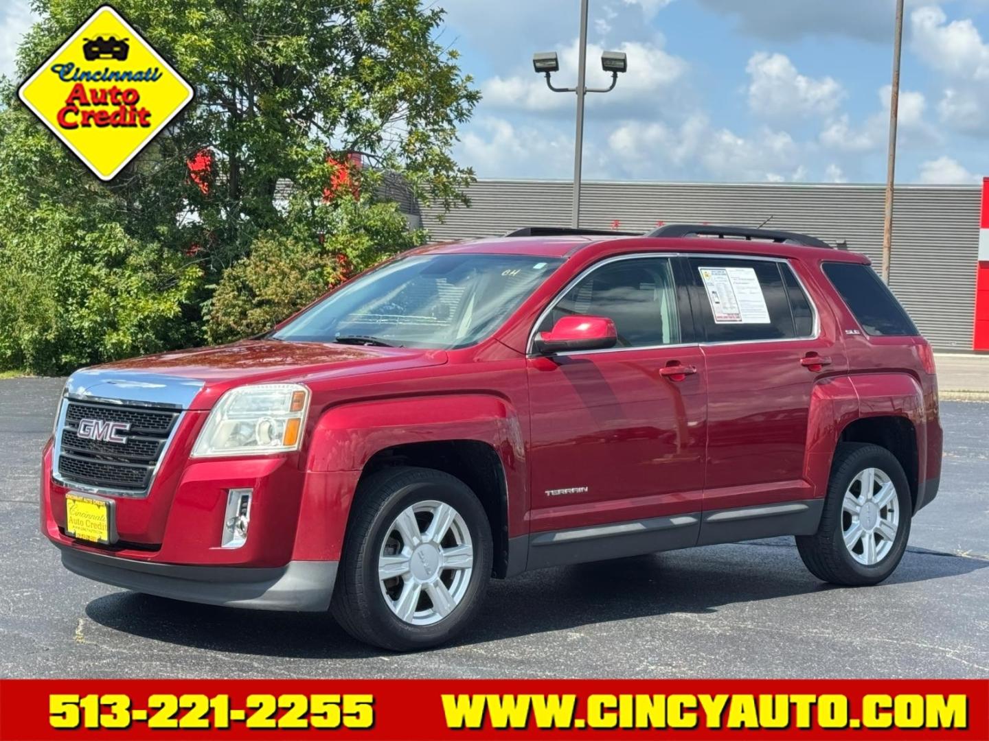 2014 Crystal Red Tintcoat Gbe GMC Terrain SLE-2 (2GKALREK4E6) with an 2.4L Ecotec 2.4L I4 182hp 172ft. lbs. Direct Injection engine, 6-Speed Shiftable Automatic transmission, located at 5489 Dixie Highway, Fairfield, OH, 45014, (513) 221-2255, 39.333084, -84.523834- Photo#0