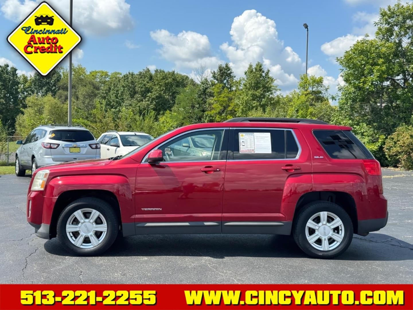 2014 Crystal Red Tintcoat Gbe GMC Terrain SLE-2 (2GKALREK4E6) with an 2.4L Ecotec 2.4L I4 182hp 172ft. lbs. Direct Injection engine, 6-Speed Shiftable Automatic transmission, located at 5489 Dixie Highway, Fairfield, OH, 45014, (513) 221-2255, 39.333084, -84.523834- Photo#1