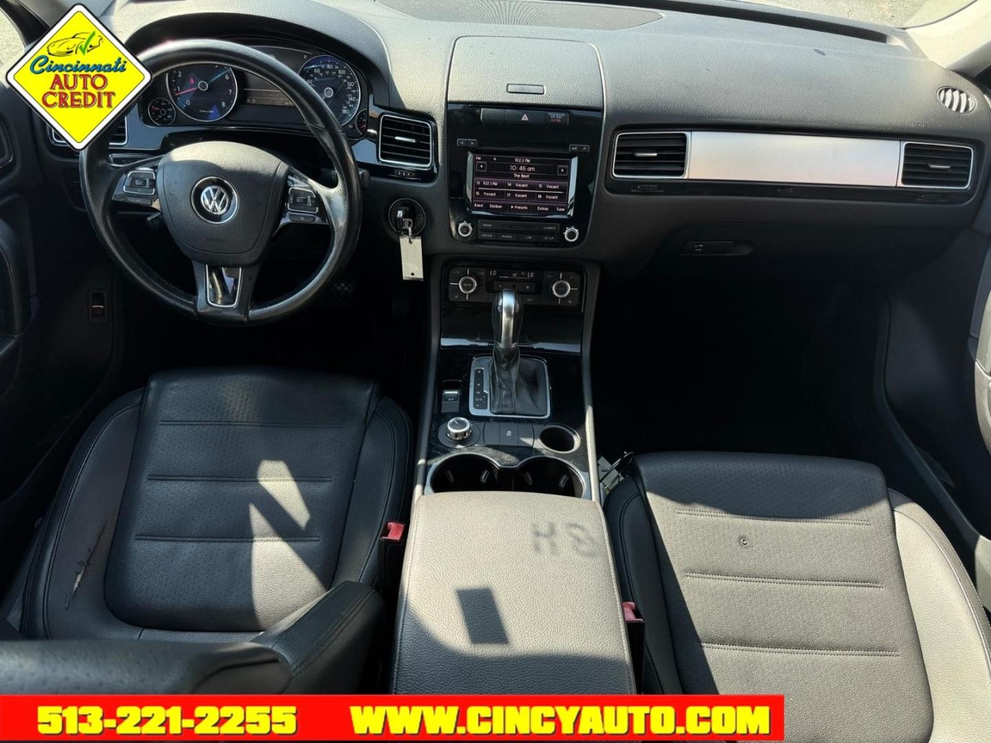 2013 Black Uni A1a1 Volkswagen Touareg VR6 Lux (WVGEF9BP5DD) with an 3.6L 3.6L V6 280hp 266ft. lbs. Fuel Injected engine, 8-Speed Shiftable Automatic transmission, located at 2813 Gilbert Avenue, Cincinnati, OH, 45206, (513) 221-2255, 39.130219, -84.489189- Photo#3