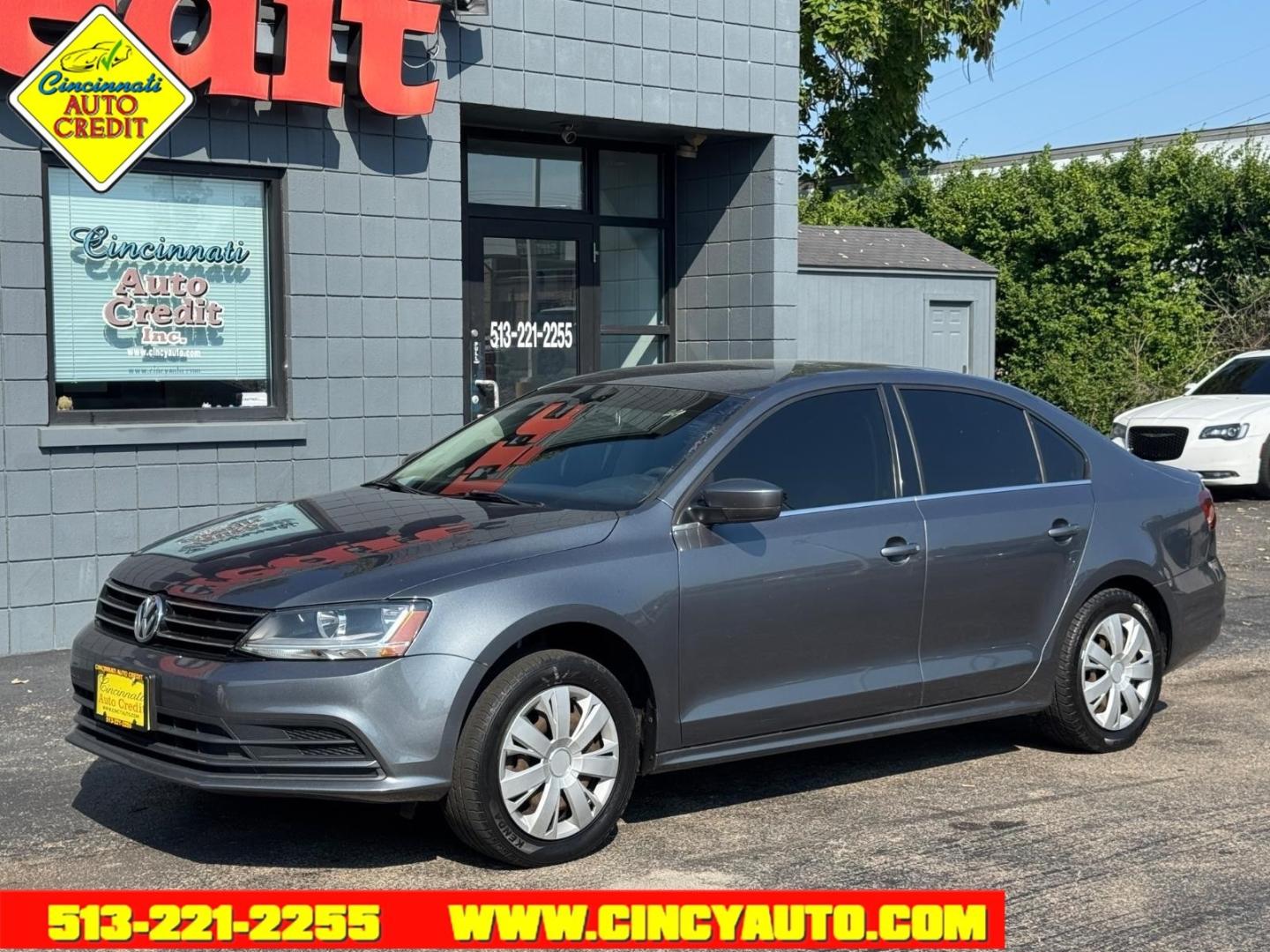 2017 Platinum Gray Metallic 2r2r Volkswagen Jetta 1.4T S (3VW2B7AJ0HM) with an 1.4L 1.4L Turbo I4 150hp 184ft. lbs. Direct Injection engine, 6-Speed Shiftable Automatic transmission, located at 2813 Gilbert Avenue, Cincinnati, OH, 45206, (513) 221-2255, 39.130219, -84.489189- Photo#0