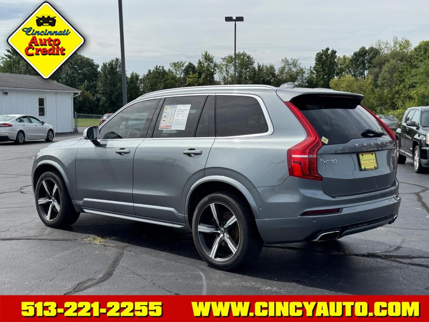 2016 Osmium Grey Metallic 714 Volvo XC90 T6 R-Design (YV4A22PM7G1) with an 2.0L 2.0L Twincharged I4 316hp 295ft. lbs. Direct Injection engine, 8-Speed Shiftable Automatic transmission, located at 5489 Dixie Highway, Fairfield, OH, 45014, (513) 221-2255, 39.333084, -84.523834- Photo#2