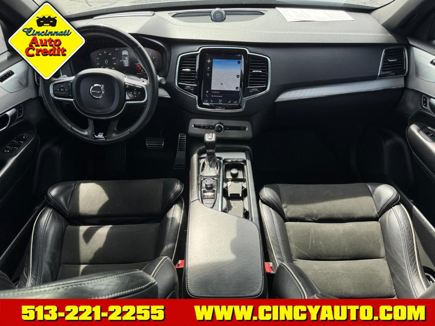 2016 Osmium Grey Metallic 714 Volvo XC90 T6 R-Design (YV4A22PM7G1) with an 2.0L 2.0L Twincharged I4 316hp 295ft. lbs. Direct Injection engine, 8-Speed Shiftable Automatic transmission, located at 5489 Dixie Highway, Fairfield, OH, 45014, (513) 221-2255, 39.333084, -84.523834- Photo#3