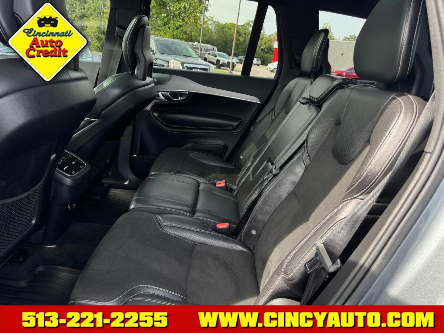 2016 Osmium Grey Metallic 714 Volvo XC90 T6 R-Design (YV4A22PM7G1) with an 2.0L 2.0L Twincharged I4 316hp 295ft. lbs. Direct Injection engine, 8-Speed Shiftable Automatic transmission, located at 5489 Dixie Highway, Fairfield, OH, 45014, (513) 221-2255, 39.333084, -84.523834- Photo#4