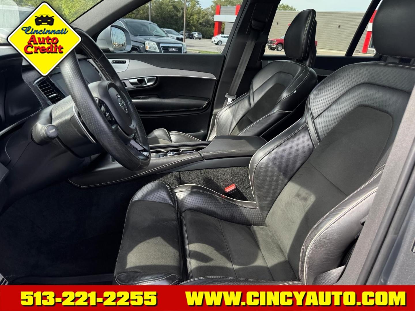 2016 Osmium Grey Metallic 714 Volvo XC90 T6 R-Design (YV4A22PM7G1) with an 2.0L 2.0L Twincharged I4 316hp 295ft. lbs. Direct Injection engine, 8-Speed Shiftable Automatic transmission, located at 5489 Dixie Highway, Fairfield, OH, 45014, (513) 221-2255, 39.333084, -84.523834- Photo#5