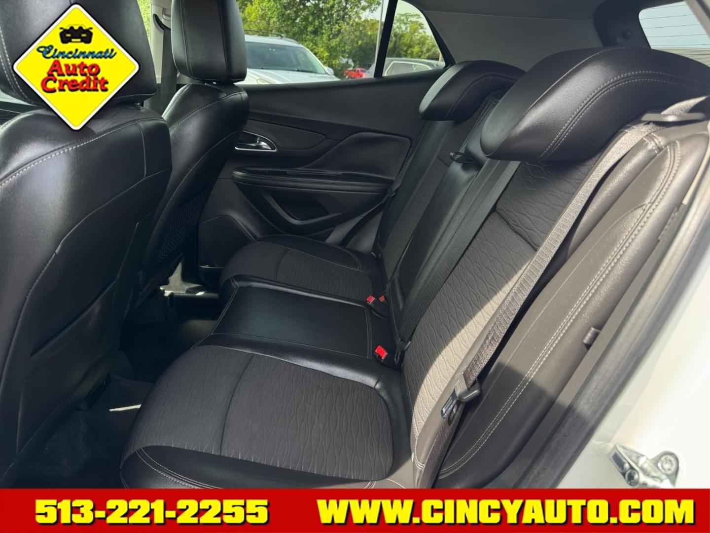 2015 White Pearl Tricoat/Satin Nickel Metallic Gyn/Bqx Buick Encore Convenience (KL4CJFSB0FB) with an 1.4L Ecotec 1.4L Turbo I4 138hp 148ft. lbs. Sequential Multiport Fuel Injection engine, 6-Speed Automatic transmission, located at 5489 Dixie Highway, Fairfield, OH, 45014, (513) 221-2255, 39.333084, -84.523834- Photo#4