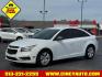 2015 Summit White Chevrolet Cruze LS Auto (1G1PA5SH1F7) with an 1.8L Ecotec 1.8L Flex Fuel I4 138hp 125ft. lbs. Sequential Multiport Fuel Injection engine, 6-Speed Shiftable Automatic w/Overdrive transmission, located at 5489 Dixie Highway, Fairfield, OH, 45014, (513) 221-2255, 39.333084, -84.523834- Photo#0