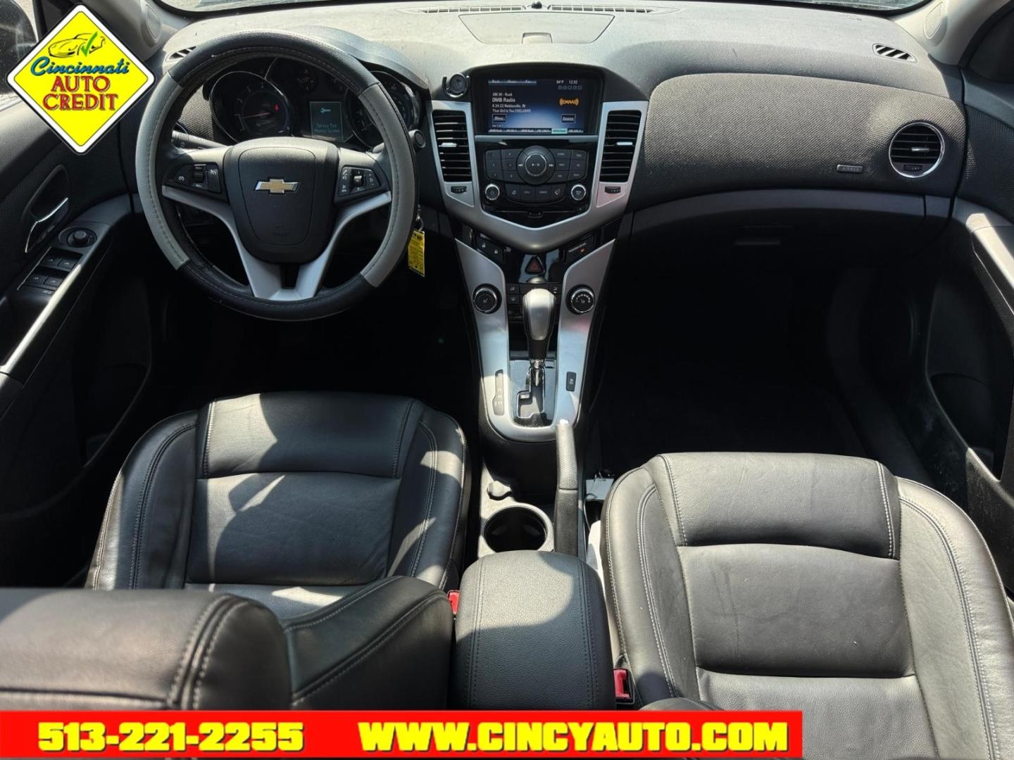 2014 Black Granite Metallic Chevrolet Cruze 2LT Auto (1G1PE5SB6E7) with an 1.4L Ecotec 1.4L Turbo I4 138hp 148ft. lbs. Sequential Multiport Fuel Injection engine, 6-Speed Shiftable Automatic transmission, located at 2813 Gilbert Avenue, Cincinnati, OH, 45206, (513) 221-2255, 39.130219, -84.489189- Photo#3