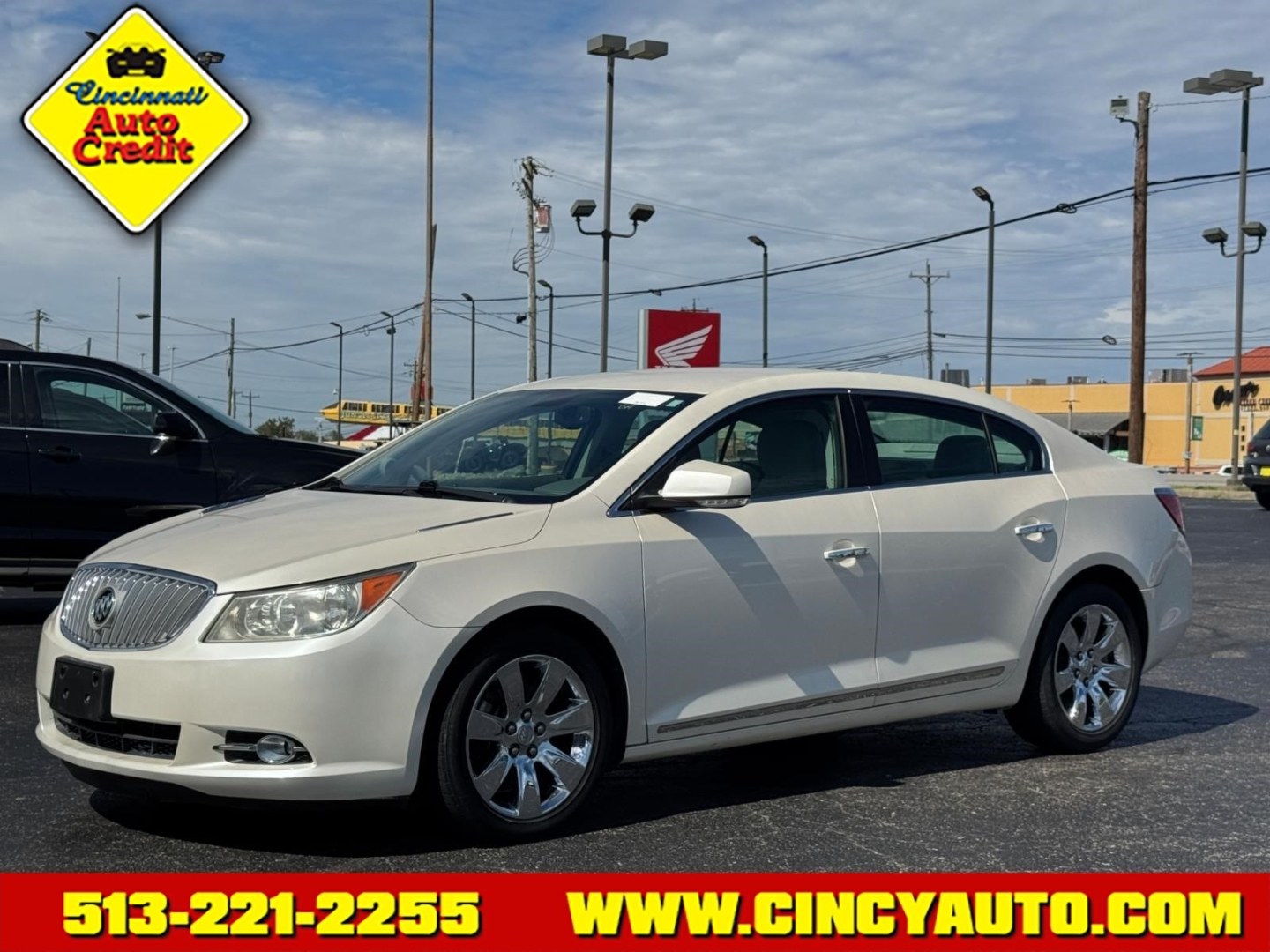 2012 Summit White Gaz Buick LaCrosse Premium 3 (1G4GH5G37CF) with an 3.6L 3.6L Flex Fuel V6 303hp 264ft. lbs. Fuel Injected engine, 6-Speed Shiftable Automatic transmission, located at 5489 Dixie Highway, Fairfield, OH, 45014, (513) 221-2255, 39.333084, -84.523834- Photo#0