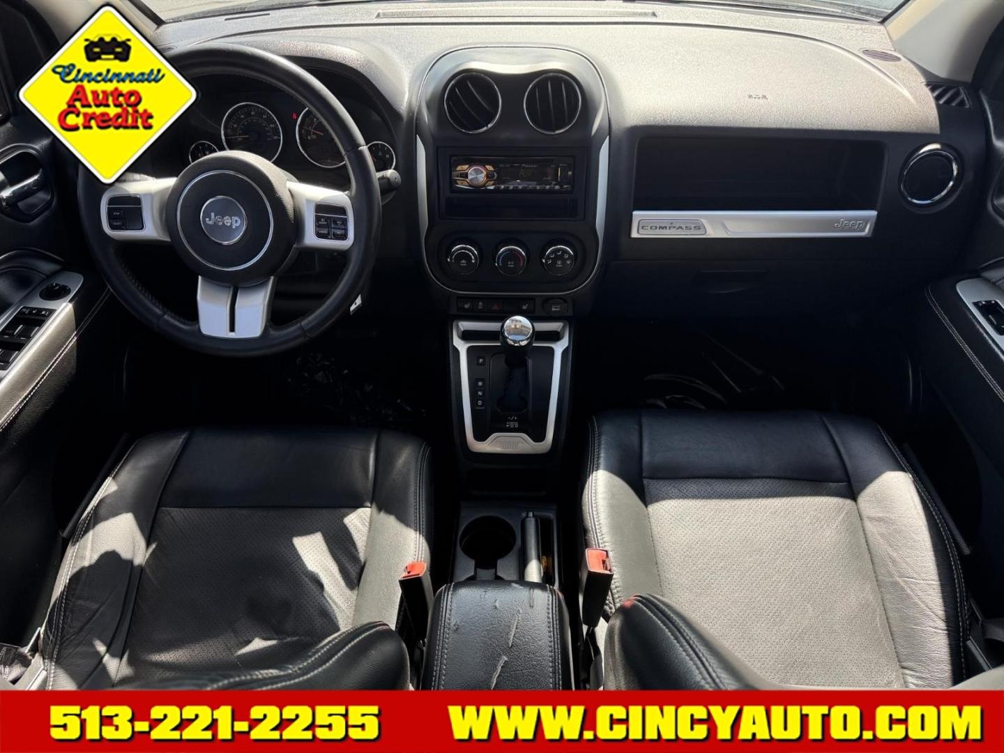2015 Granite Crystal Metallic Clear Coat Pau Jeep Compass High Altitude Edition (1C4NJCEA2FD) with an 2.0L 2.0L I4 158hp 141ft. lbs. Fuel Injected engine, CVT transmission, located at 5489 Dixie Highway, Fairfield, OH, 45014, (513) 221-2255, 39.333084, -84.523834- Photo#3