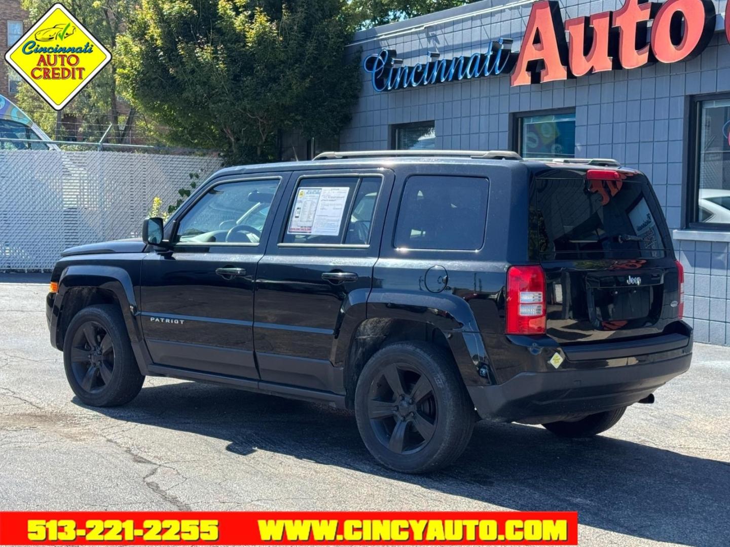 2014 Black Clear Coat Px8 Jeep Patriot Latitude (1C4NJPFB9ED) with an 2.4L 2.4L I4 172hp 165ft. lbs. Sequential Multiport Fuel Injection engine, 6-Speed Shiftable Automatic transmission, located at 2813 Gilbert Avenue, Cincinnati, OH, 45206, (513) 221-2255, 39.130219, -84.489189- Photo#2