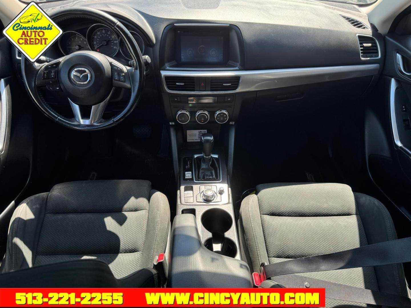 2016 Jet Black Mica Mazda CX-5 Touring (JM3KE4CY7G0) with an 2.5L SKYACTIV-G 2.5L I4 184hp 185ft. lbs. Direct Injection engine, 6-Speed Shiftable Automatic transmission, located at 2813 Gilbert Avenue, Cincinnati, OH, 45206, (513) 221-2255, 39.130219, -84.489189- Photo#3