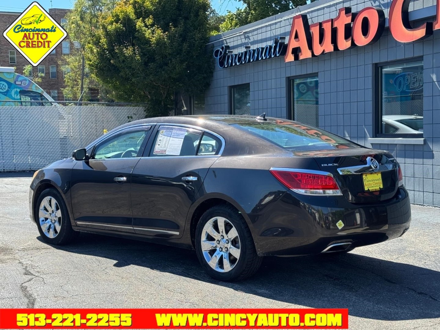 2013 Storm Gray Metallic Ggw Buick LaCrosse Leather (1G4GL5E37DF) with an 3.6L 3.6L Flex Fuel V6 303hp 264ft. lbs. Fuel Injected engine, 6-Speed Shiftable Automatic transmission, located at 2813 Gilbert Avenue, Cincinnati, OH, 45206, (513) 221-2255, 39.130219, -84.489189- Photo#2