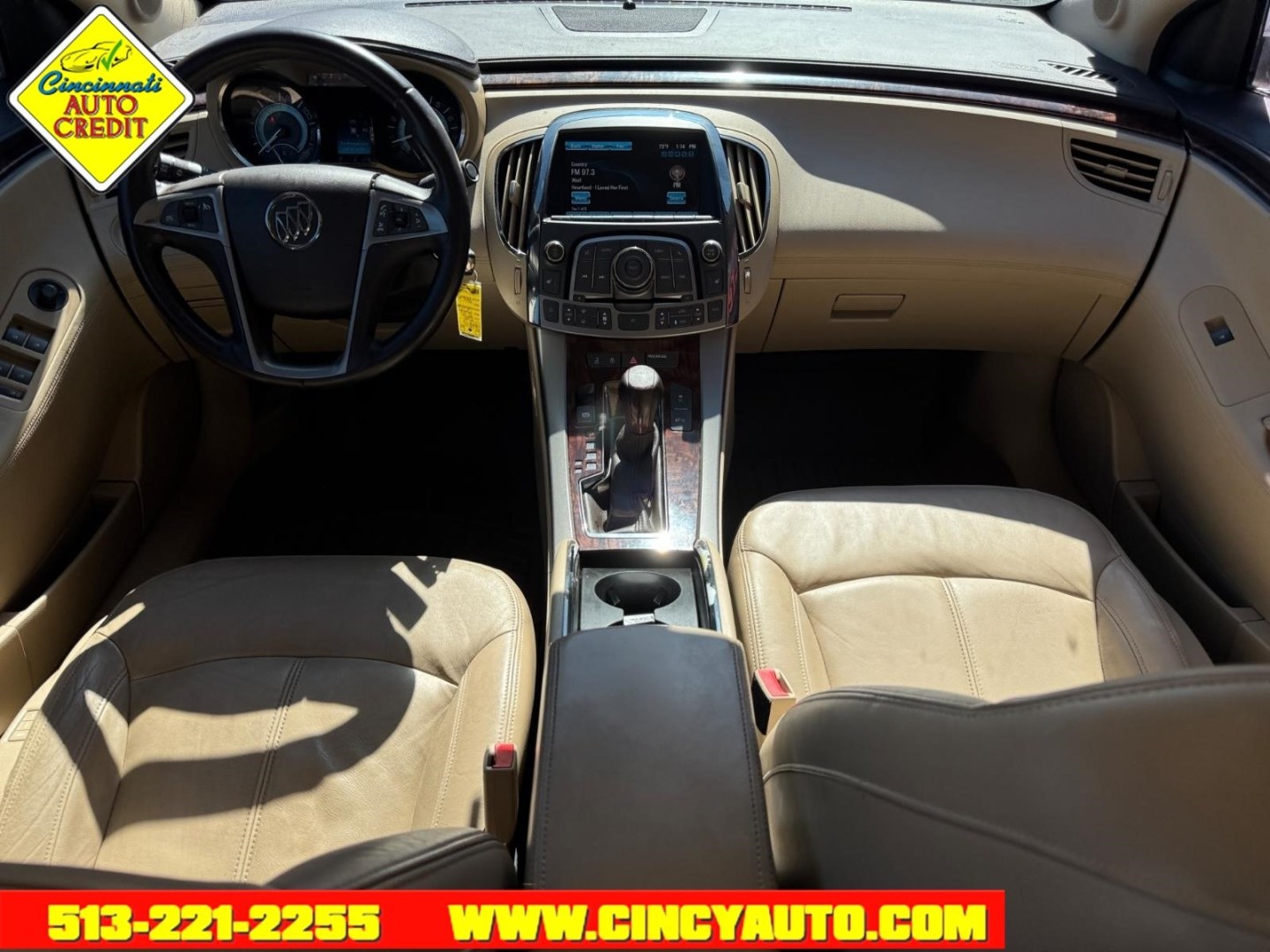 2013 Storm Gray Metallic Ggw Buick LaCrosse Leather (1G4GL5E37DF) with an 3.6L 3.6L Flex Fuel V6 303hp 264ft. lbs. Fuel Injected engine, 6-Speed Shiftable Automatic transmission, located at 2813 Gilbert Avenue, Cincinnati, OH, 45206, (513) 221-2255, 39.130219, -84.489189- Photo#3