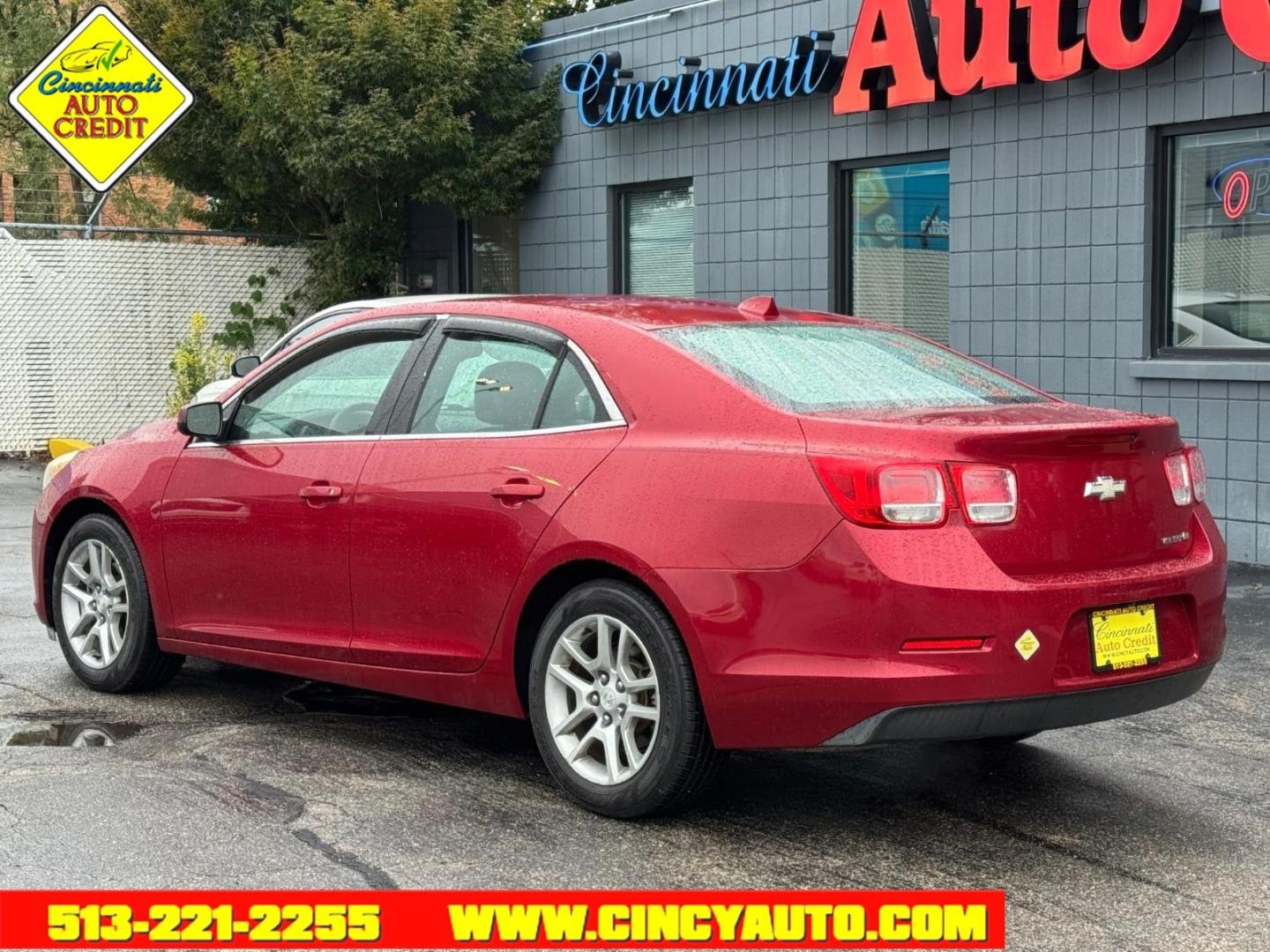 2013 Crystal Red Tintcoat Gbe Chevrolet Malibu Eco (1G11D5SR8DF) with an 2.4L Ecotec w/eAssist 2.4L Mild Hybrid I4 182hp 171ft. lbs. Direct Injection engine, 6-Speed Shiftable Automatic w/Overdrive transmission, located at 2813 Gilbert Avenue, Cincinnati, OH, 45206, (513) 221-2255, 39.130219, -84.489189- Photo#2