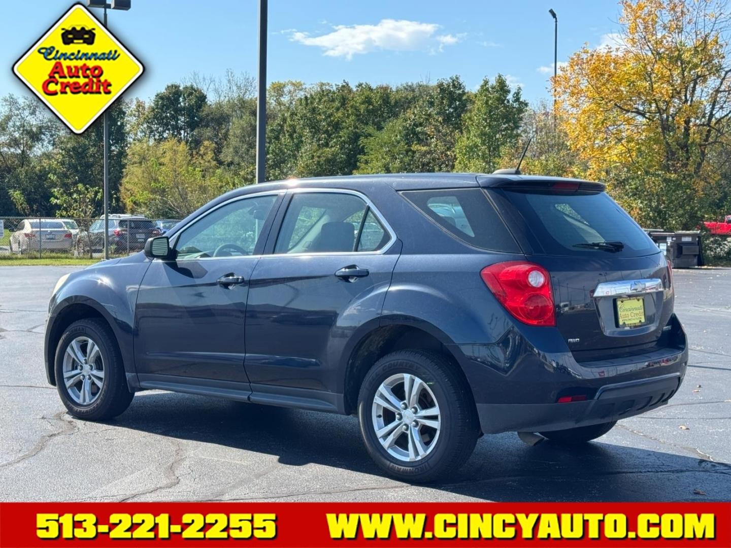 2015 Blue Velvet Metallic G1m Chevrolet Equinox LS (2GNFLEEK5F6) with an 2.4L 2.4L I4 182hp 172ft. lbs. Direct Injection engine, 6-Speed Shiftable Automatic transmission, located at 5489 Dixie Highway, Fairfield, OH, 45014, (513) 221-2255, 39.333084, -84.523834- Photo#2
