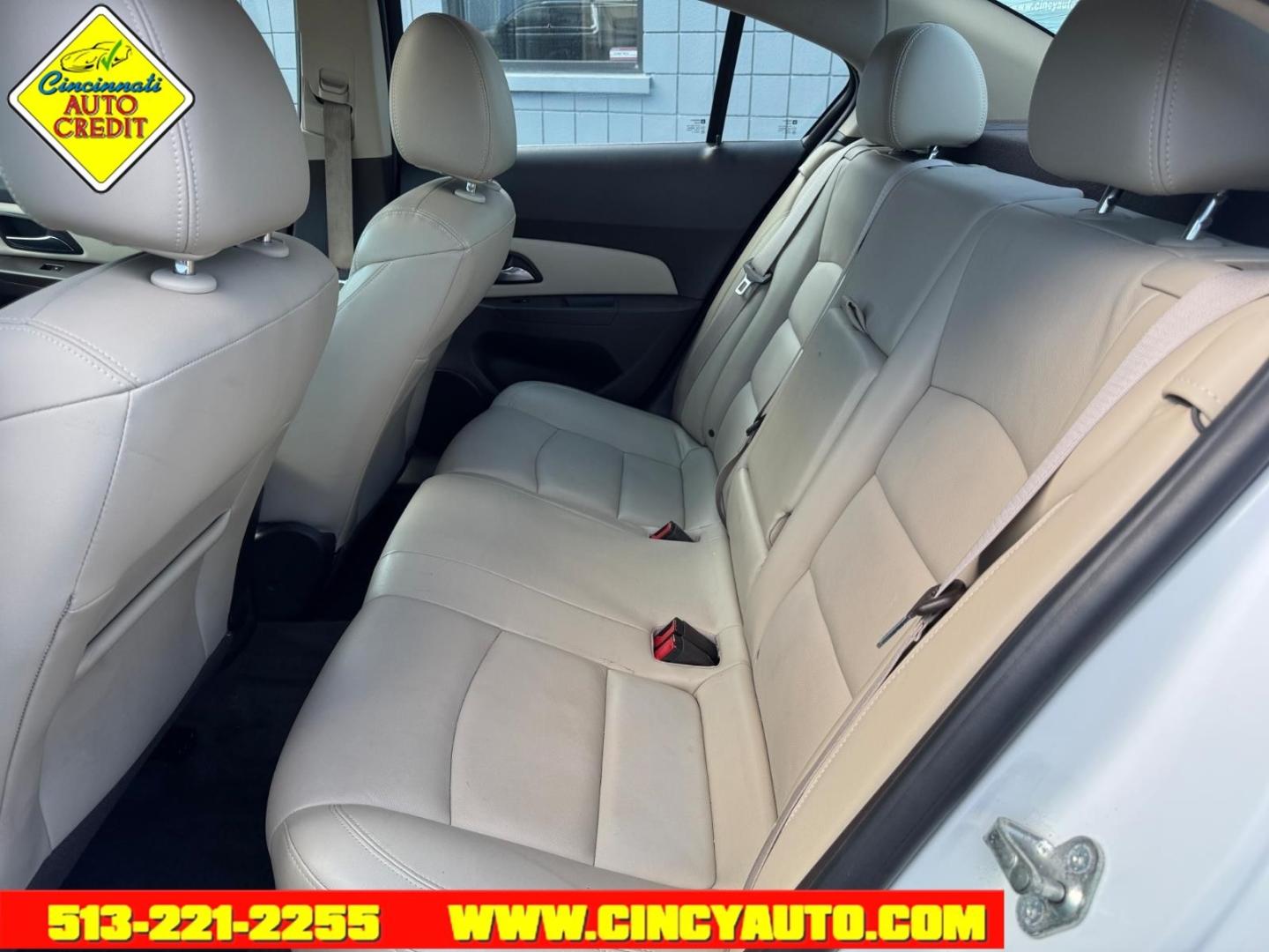 2014 Summit White Gaz Chevrolet Cruze LTZ Auto (1G1PG5SB4E7) with an 1.4L Ecotec 1.4L Turbo I4 138hp 148ft. lbs. Sequential Multiport Fuel Injection engine, 6-Speed Shiftable Automatic transmission, located at 2813 Gilbert Avenue, Cincinnati, OH, 45206, (513) 221-2255, 39.130219, -84.489189- Photo#4
