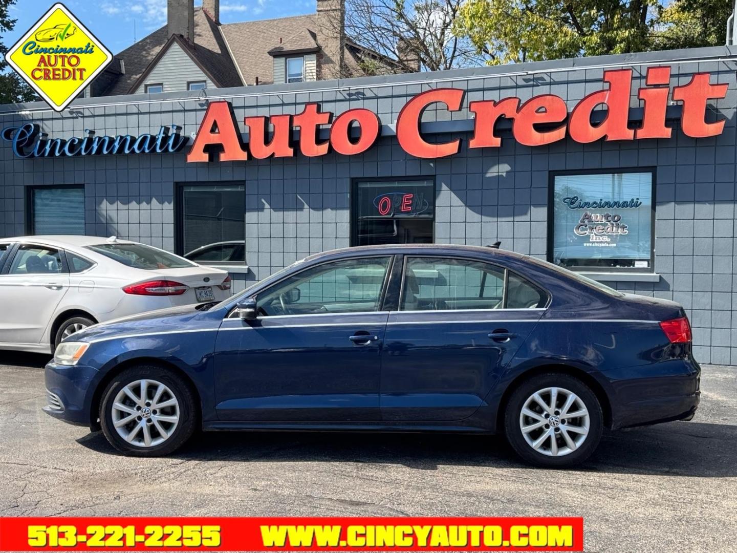 2014 Tempest Blue Metallic C1c1 Volkswagen Jetta SE PZEV (3VWD17AJ7EM) with an 1.8L 1.8L Turbo I4 170hp 184ft. lbs. PZEV Direct Injection engine, 6-Speed Shiftable Automatic transmission, located at 2813 Gilbert Avenue, Cincinnati, OH, 45206, (513) 221-2255, 39.130219, -84.489189- Photo#1