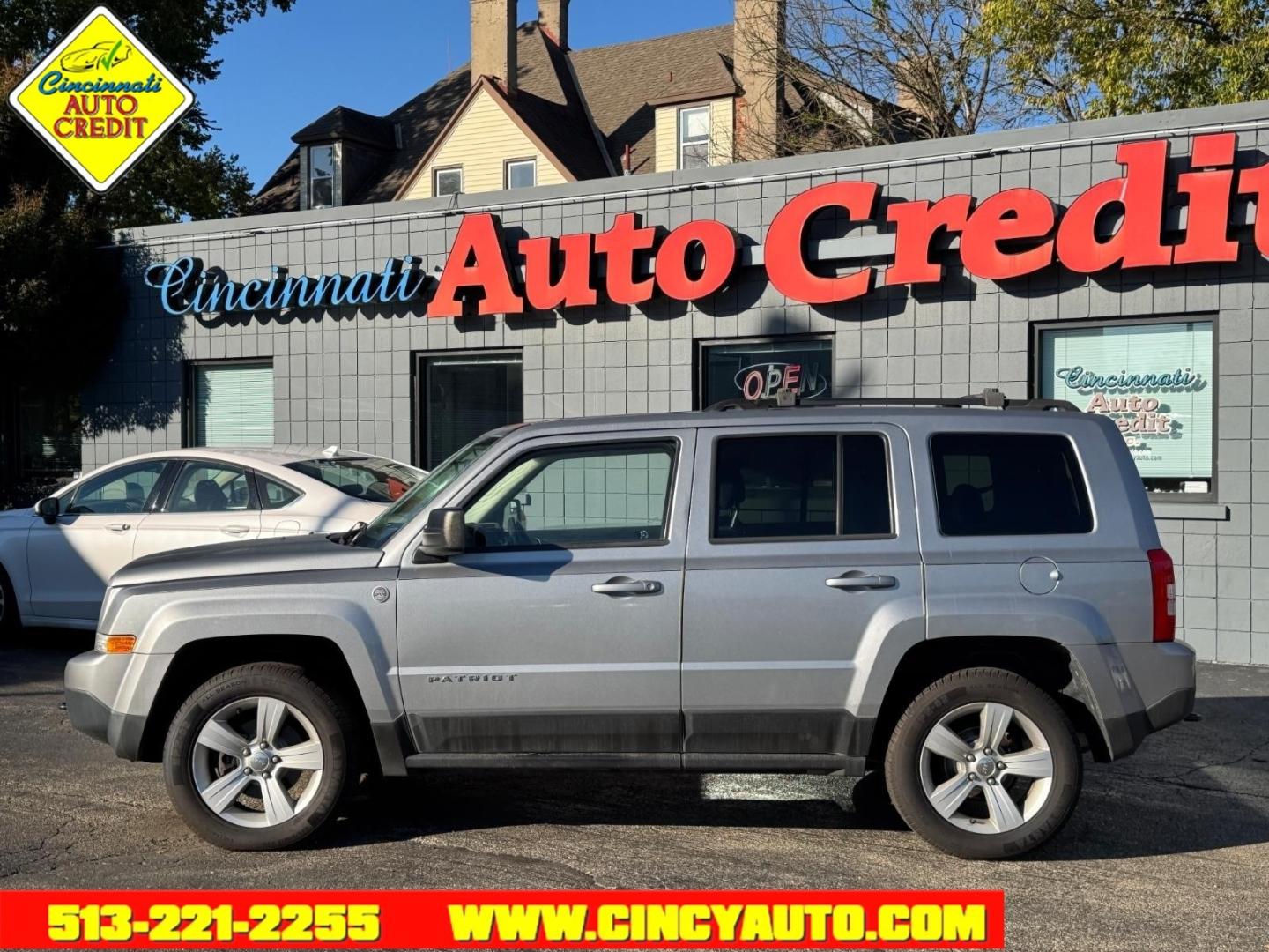 2015 Billet Silver Metallic Clear Coat Jeep Patriot Latitude (1C4NJRFB6FD) with an 2.4L 2.4L I4 172hp 165ft. lbs. Fuel Injected engine, CVT transmission, located at 2813 Gilbert Avenue, Cincinnati, OH, 45206, (513) 221-2255, 39.130219, -84.489189- Photo#1
