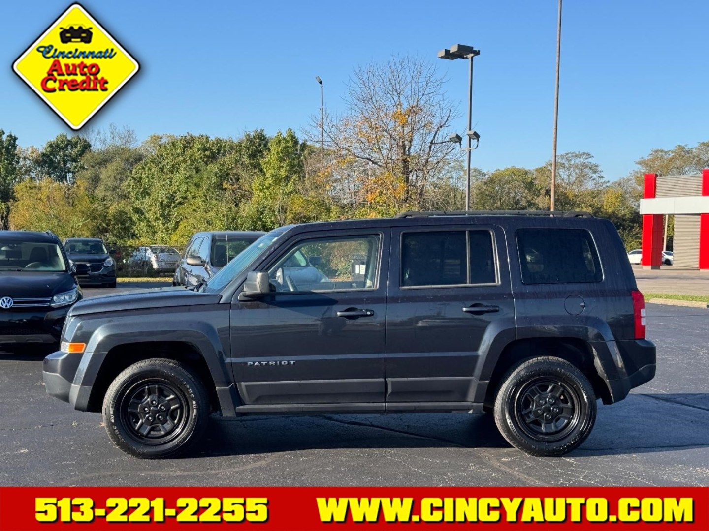 2014 True Blue Pearl Coat Pbu Jeep Patriot Sport (1C4NJRBB6ED) with an 2.4L 2.4L I4 172hp 165ft. lbs. Sequential Multiport Fuel Injection engine, CVT transmission, located at 5489 Dixie Highway, Fairfield, OH, 45014, (513) 221-2255, 39.333084, -84.523834- Photo#1